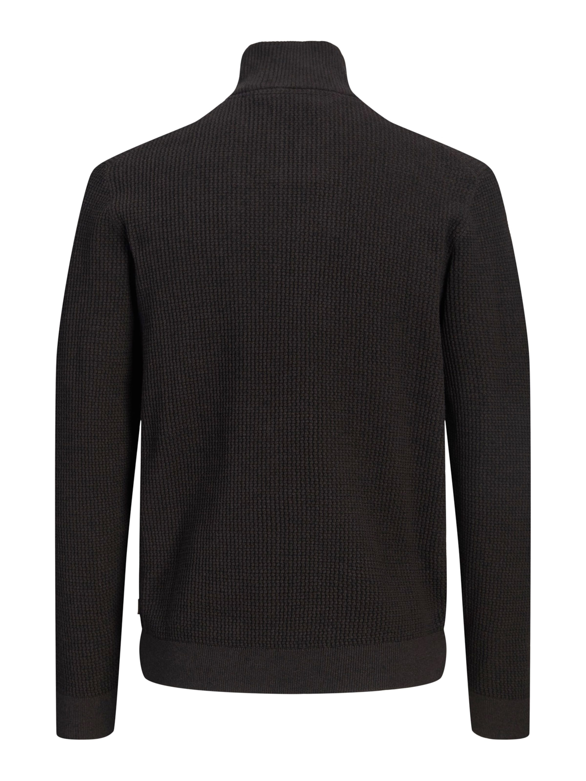 Jack & Jones Plus Trui 'JPRBLUSTANLEY' in Bruin