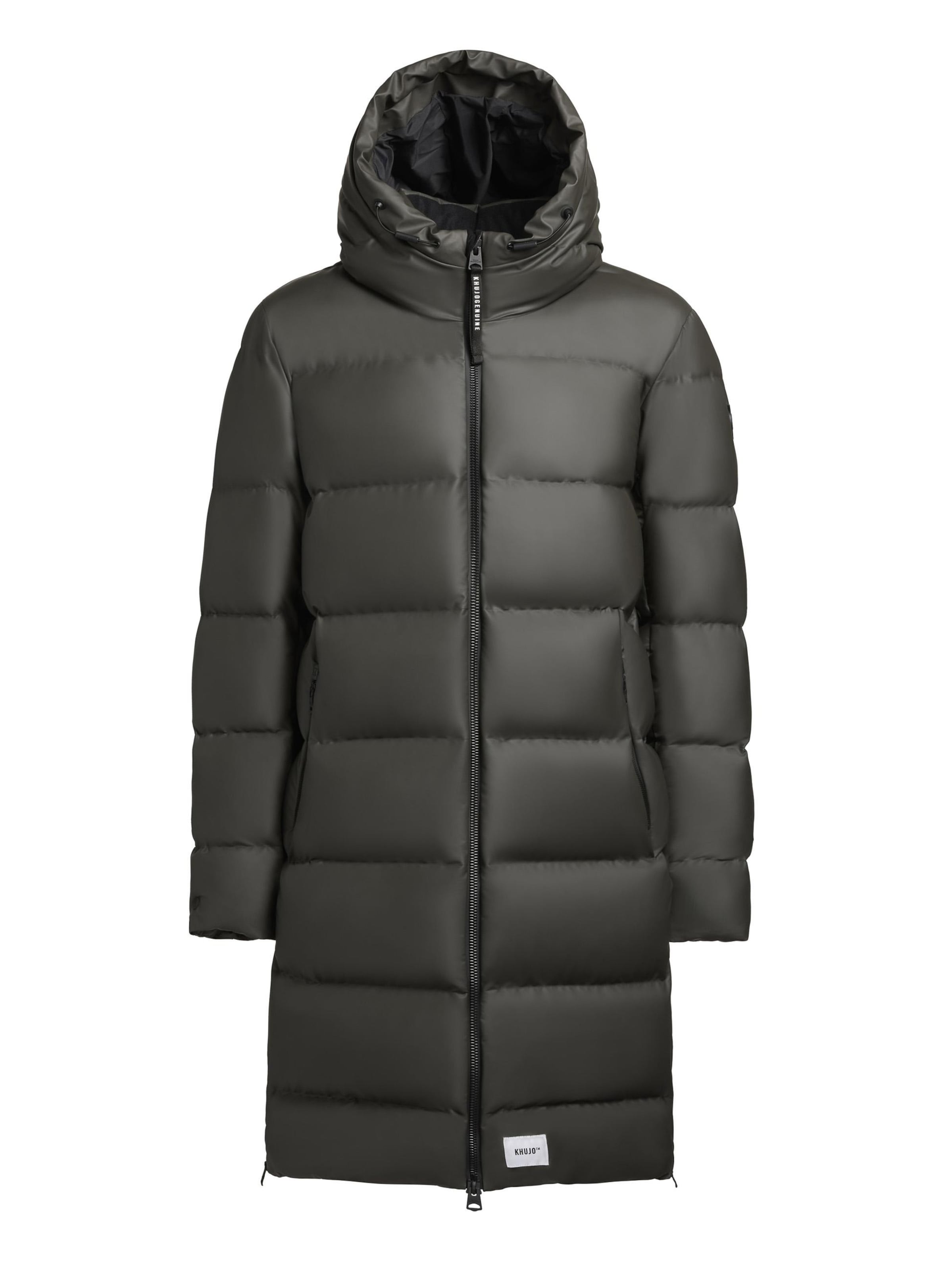 Manteau d’hiver ' Earl-YM ' khujo en vert : devant