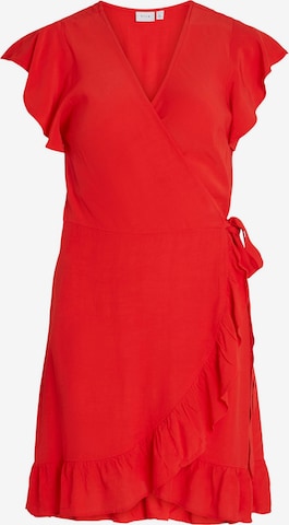 VILA Summer Dress 'VIFINI' in Red: front