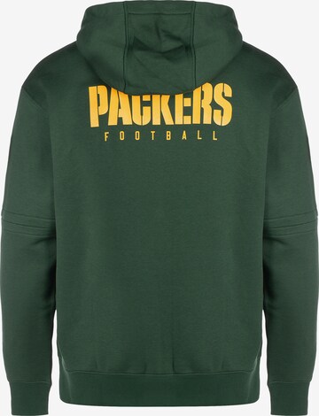 NIKE Sportsweatshirt 'Green Bay Packers' in Grün