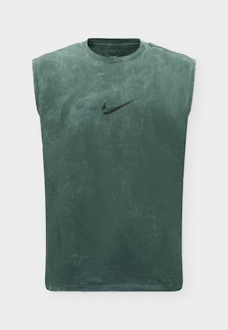 Nike SportswearTehnička sportska majica - zelena boja: prednji dio
