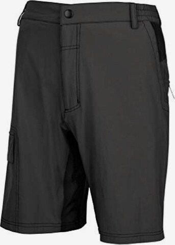 GONSO Regular Workout Pants in Black: front