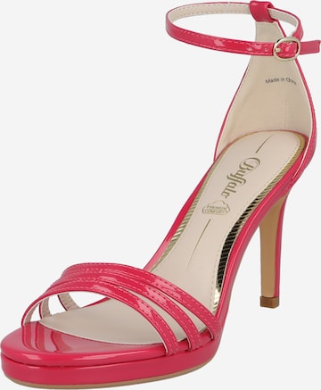 Sandalo 'MELISSA' di BUFFALO in rosa: frontale