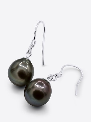 Boucles d'oreilles 'Nakamo' Ateliers Saint Germain en argent : devant