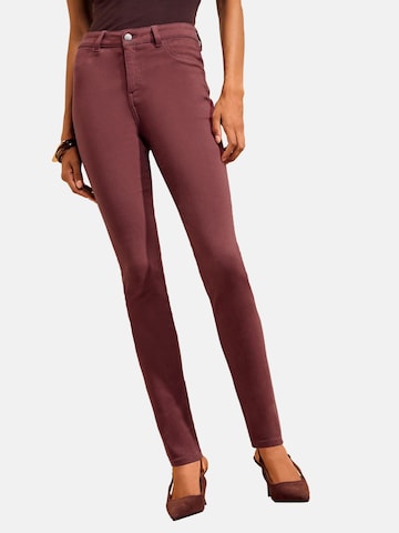 Friends Like These - Skinny Jeggings em vermelho: frente