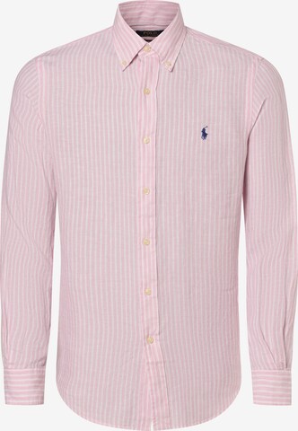 Polo Ralph Lauren Regular fit Button Up Shirt in Pink: front