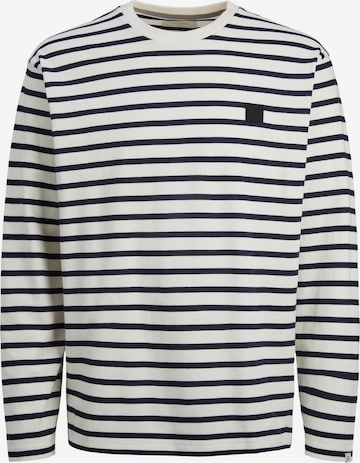 Tricou de la JACK & JONES pe bej: față