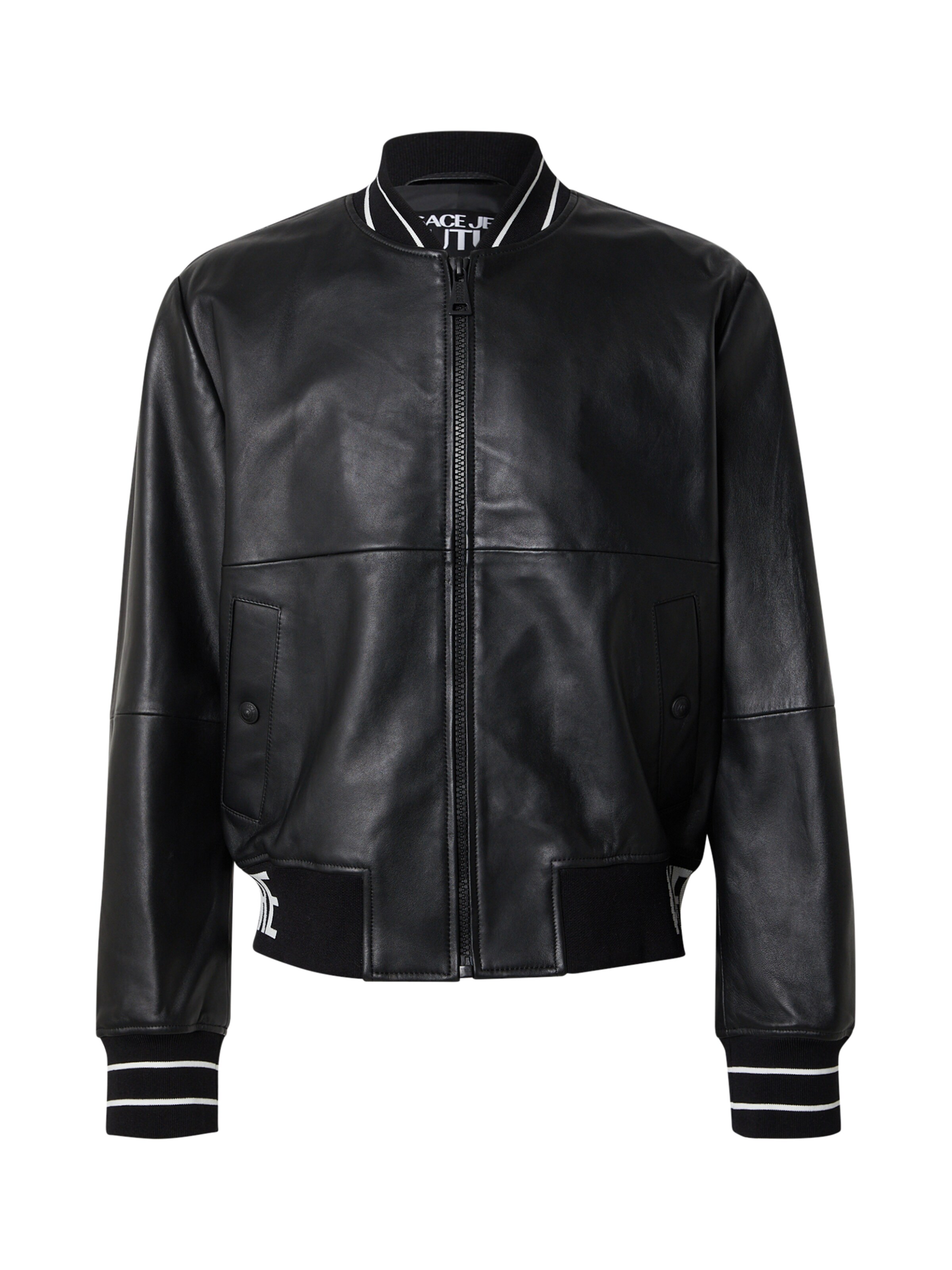 Versace Jeans Couture Overgangsjakke i sort: forside