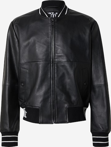 Versace Jeans CouturePrijelazna jakna - crna boja: prednji dio