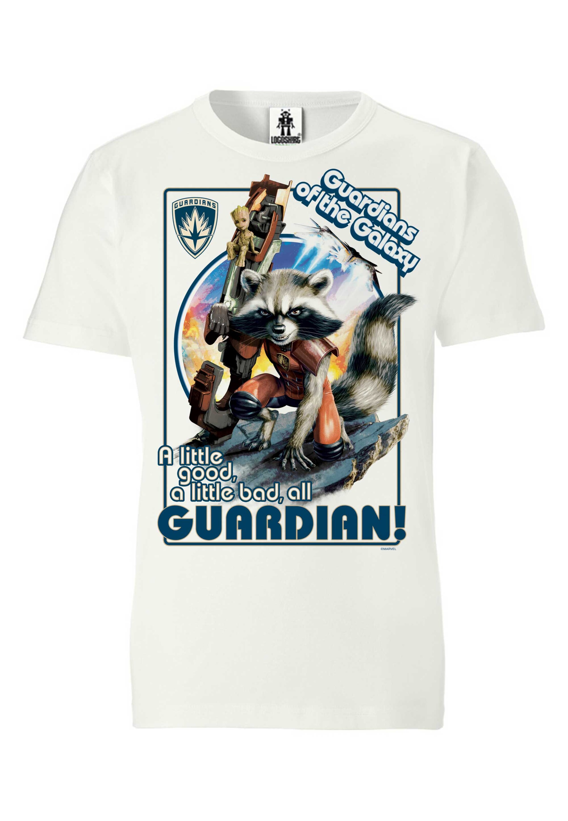 LOGOSHIRT Shirt in White: front