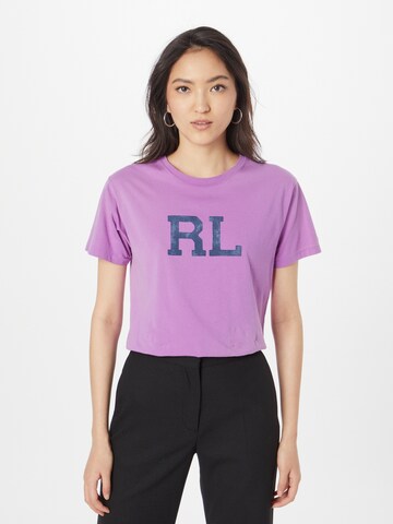 Polo Ralph Lauren T-Shirt 'PRIDE' in Pink: Vorderseite