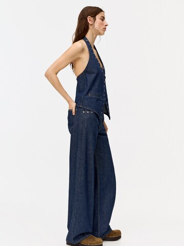 Wide leg Jeans di Pull&Bear in blu