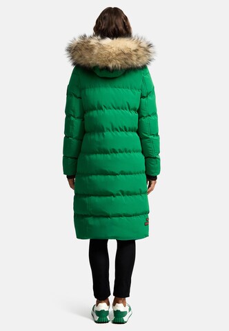 Manteau d’hiver 'Schneesternchen' MARIKOO en vert