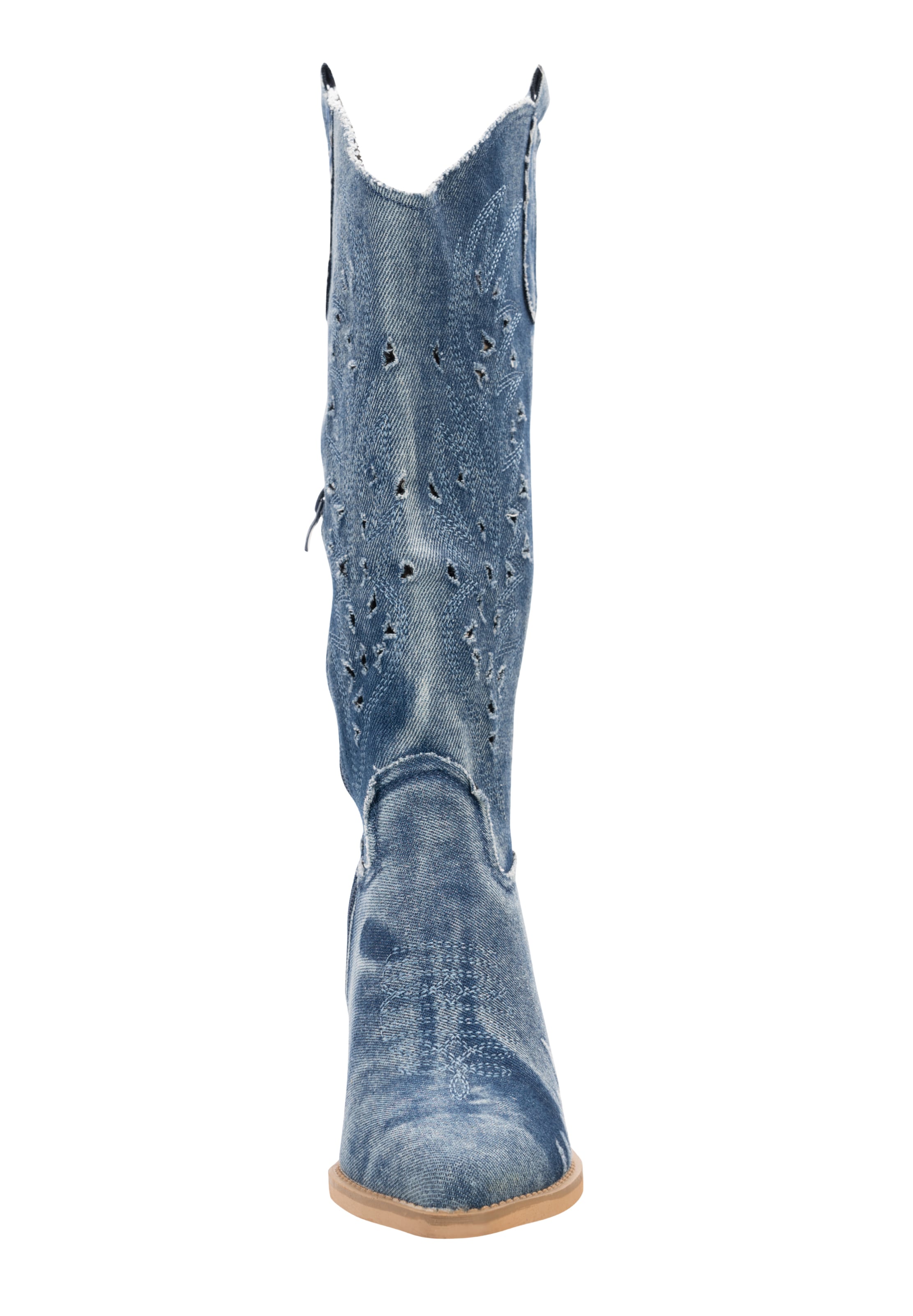 Salinyang Cowboylaarzen in Blauw