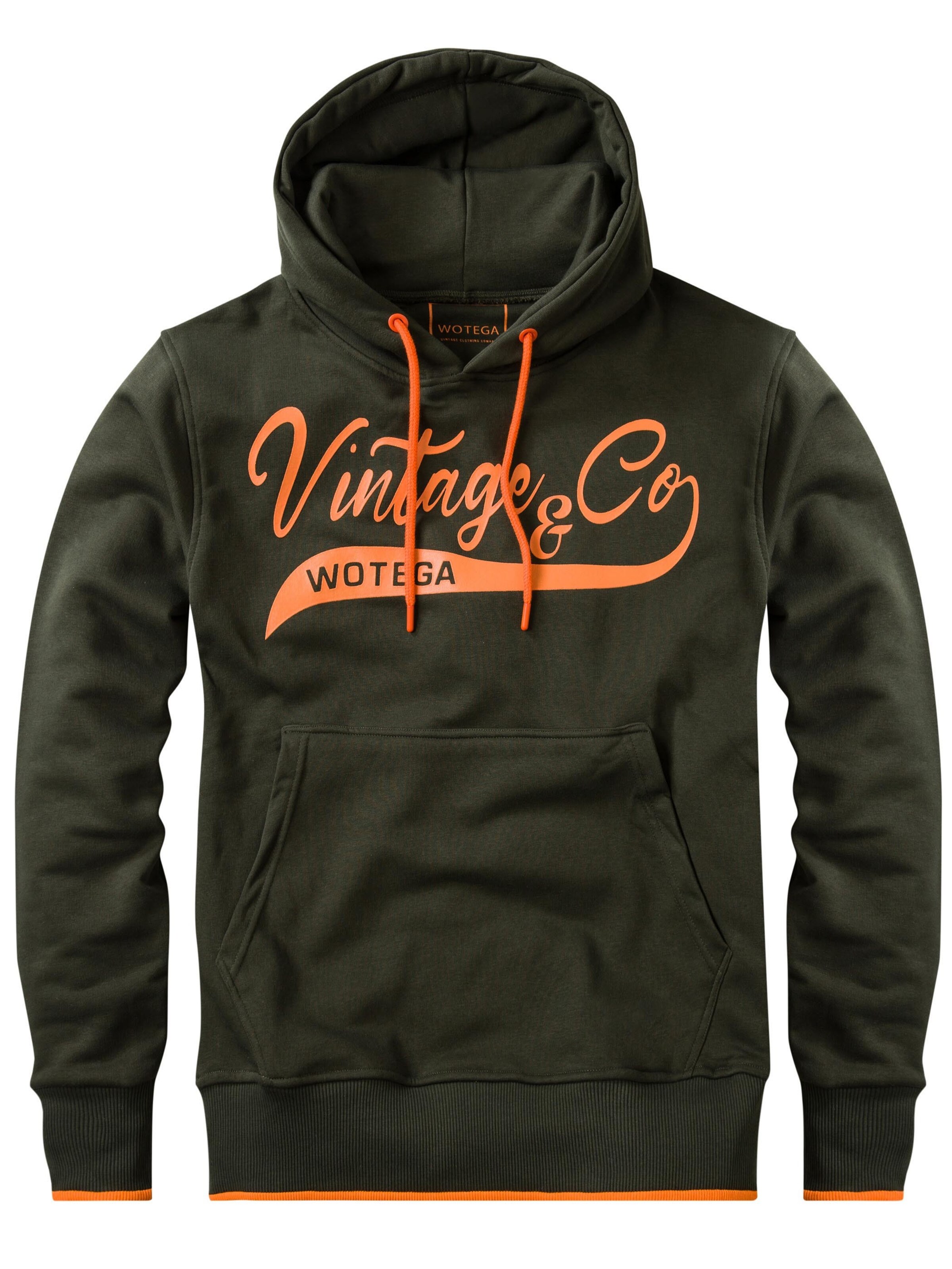 WOTEGA Sweatshirt 'WT Star' in Green