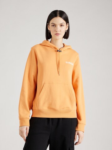 NAPAPIJRI - Sudadera 'B-FABER' en naranja: frente