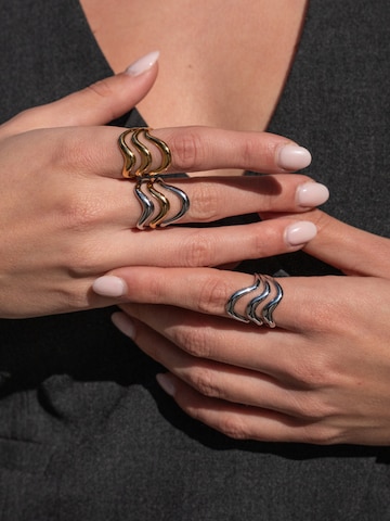 hiBALI Ring 'Layer Ring'‌‌‌‌‌‌‌‌ in Gold