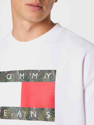 Tommy Jeans Sweatshirt in Weiß