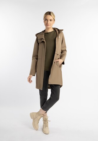 Schmuddelwedda Raincoat 'Yuka' in Beige