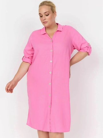 Wasabi Concept Blouse 'Corinna 19' in Roze: voorkant