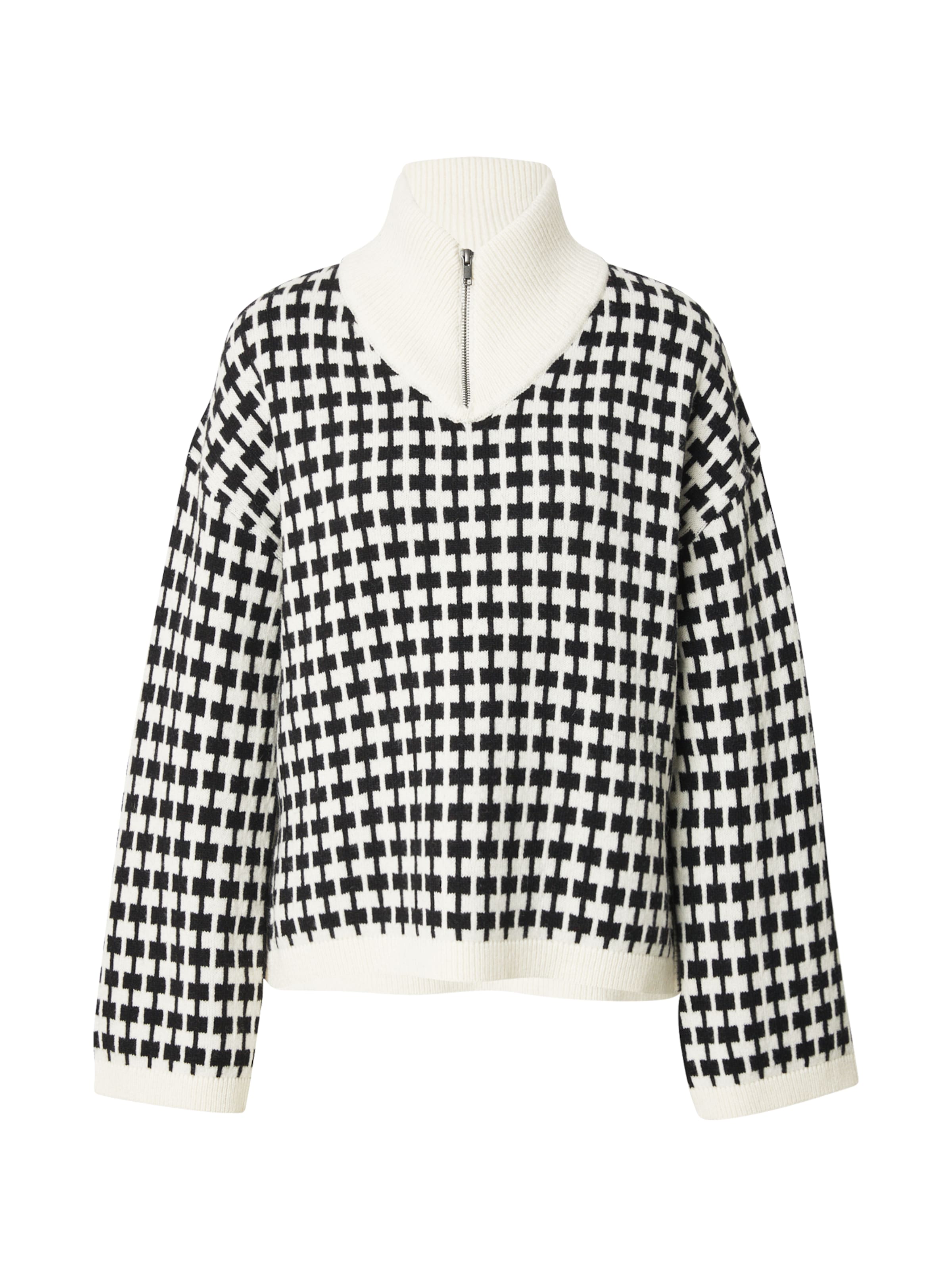 MSCH COPENHAGEN Sveter 'Amaria' - Biela: predná strana