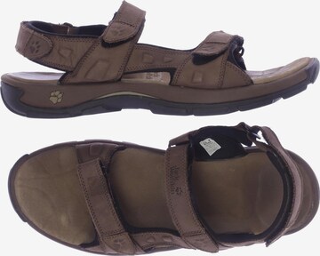 JACK WOLFSKIN Sandals & Slippers in 48 in Brown: front
