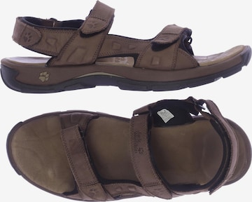 JACK WOLFSKIN Sandalen 48 in Braun: predná strana