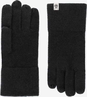 Gants 'PURE CASHMERE' Roeckl en noir : devant