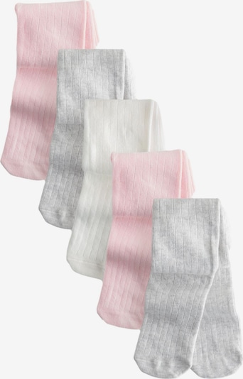 Pėdkelnės iš Next, spalva – šviesiai pilka / rožių spalva / balta, Prekių apžvalga