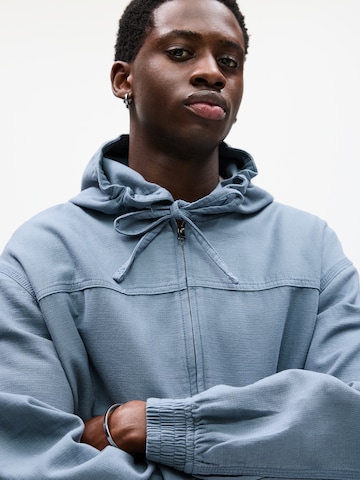Pull&Bear Overgangsjakke 'STWD' i blå