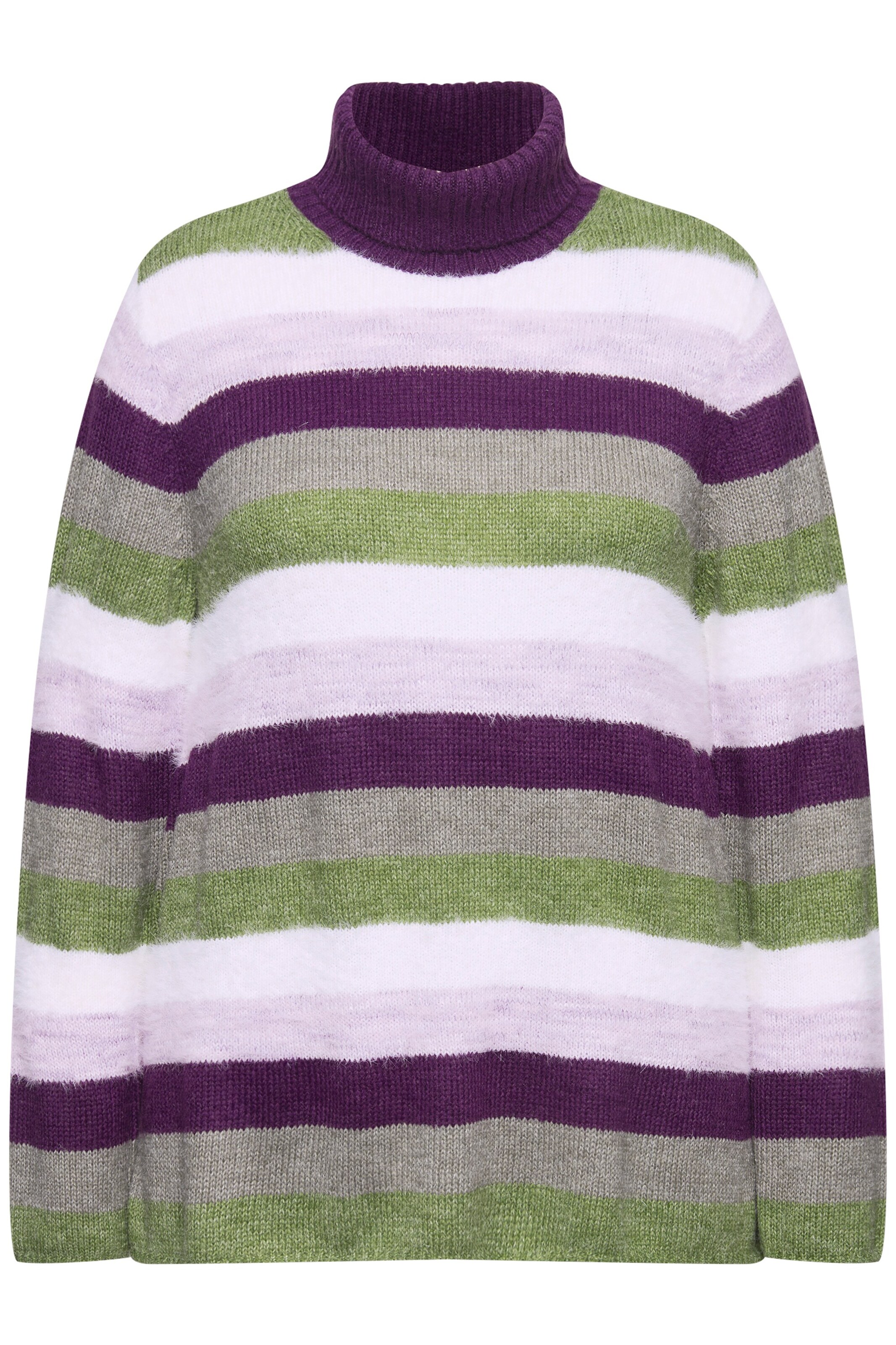 Ulla Popken Trui in Gemengde kleuren: voorkant