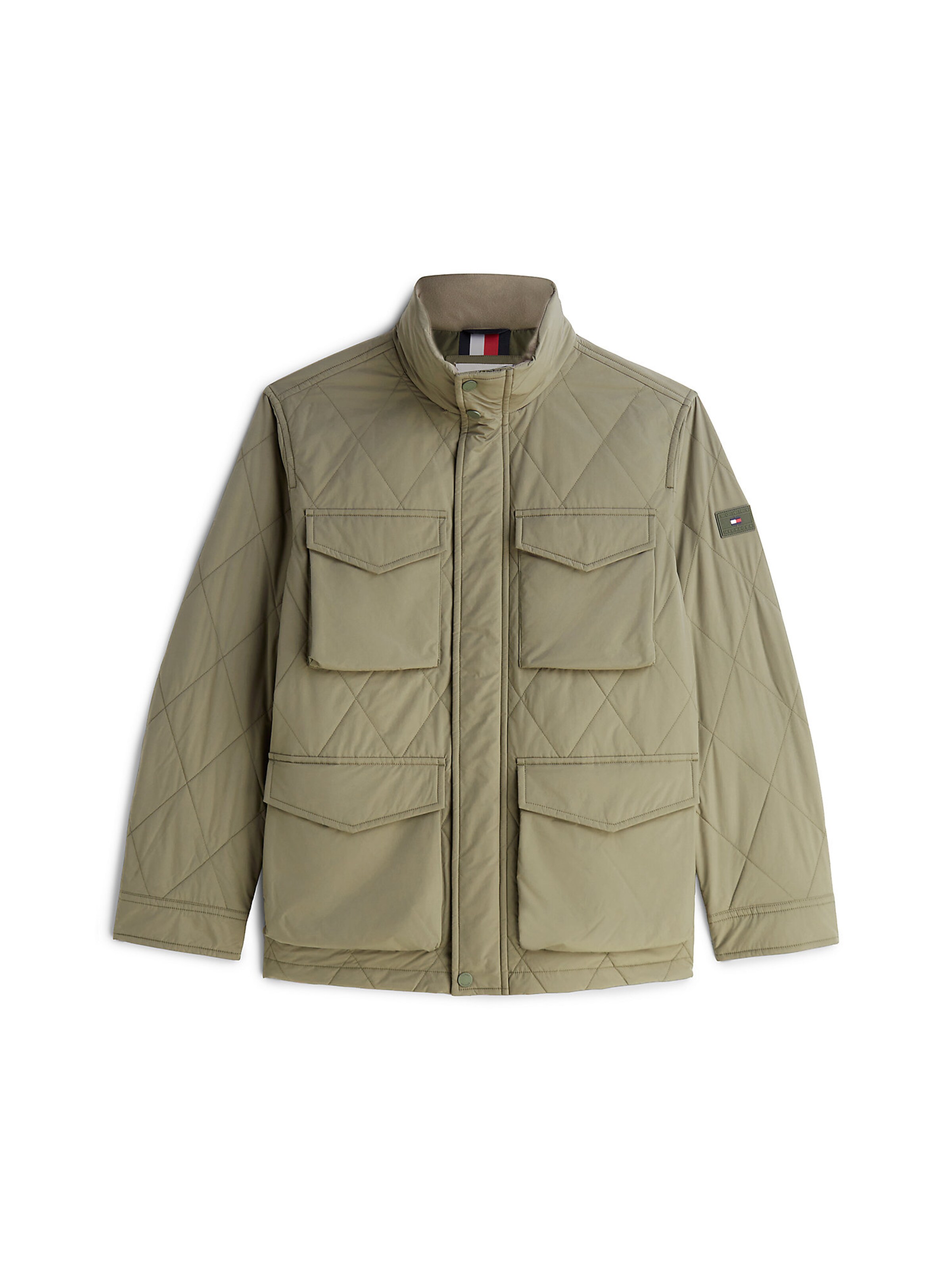 TOMMY HILFIGER Jacke in Grün: Vorderseite