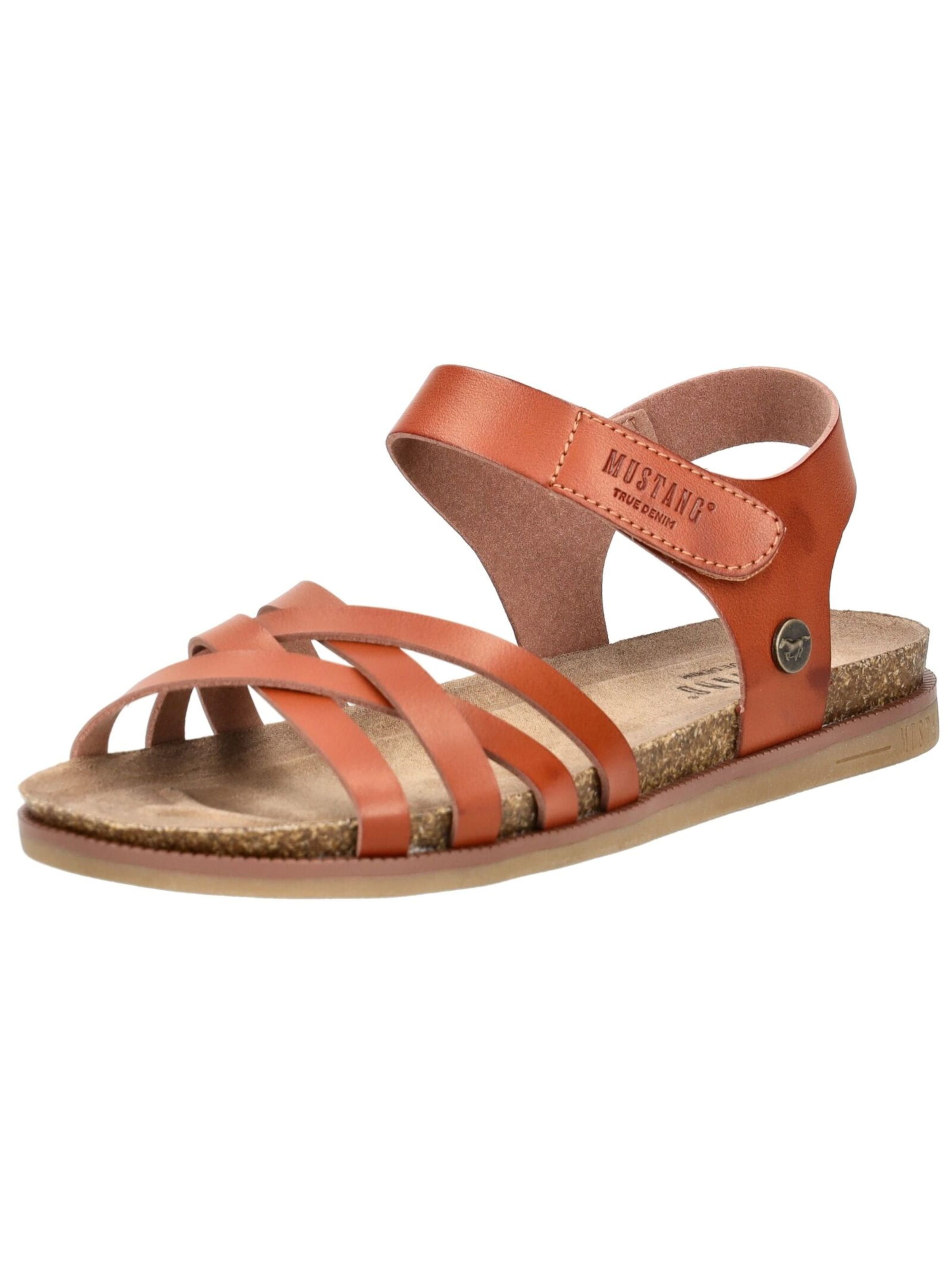MUSTANG Sandals in Brown: front