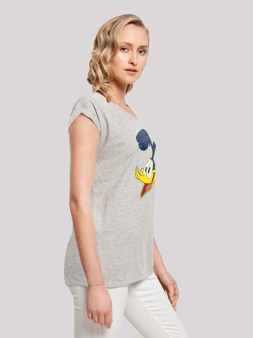 F4NT4STIC Shirt 'Looney Tunes Road Runner Face' in Grijs