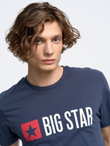 BIG STAR Shirt 'Quado' in Blue