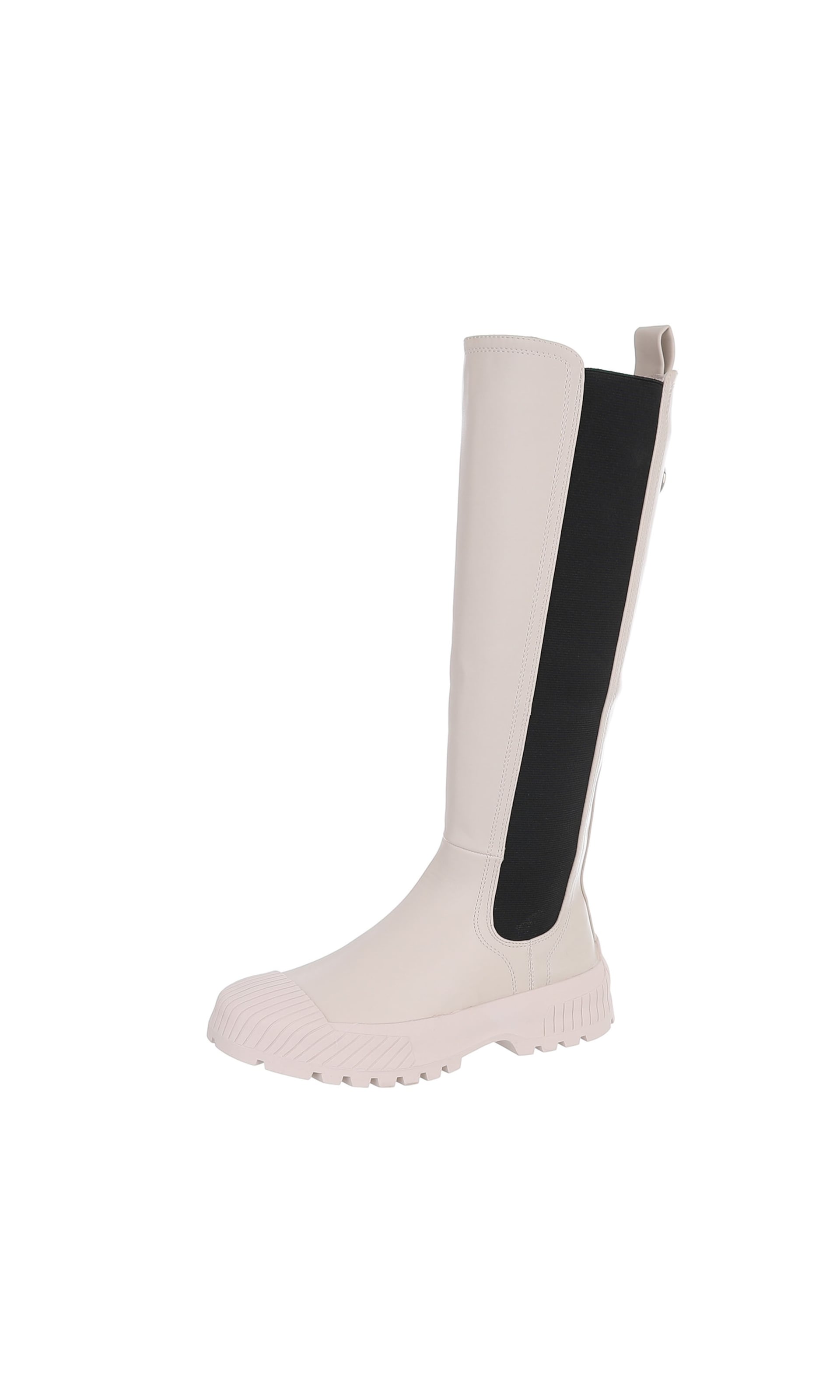 Ital-Design Boots in Beige: front