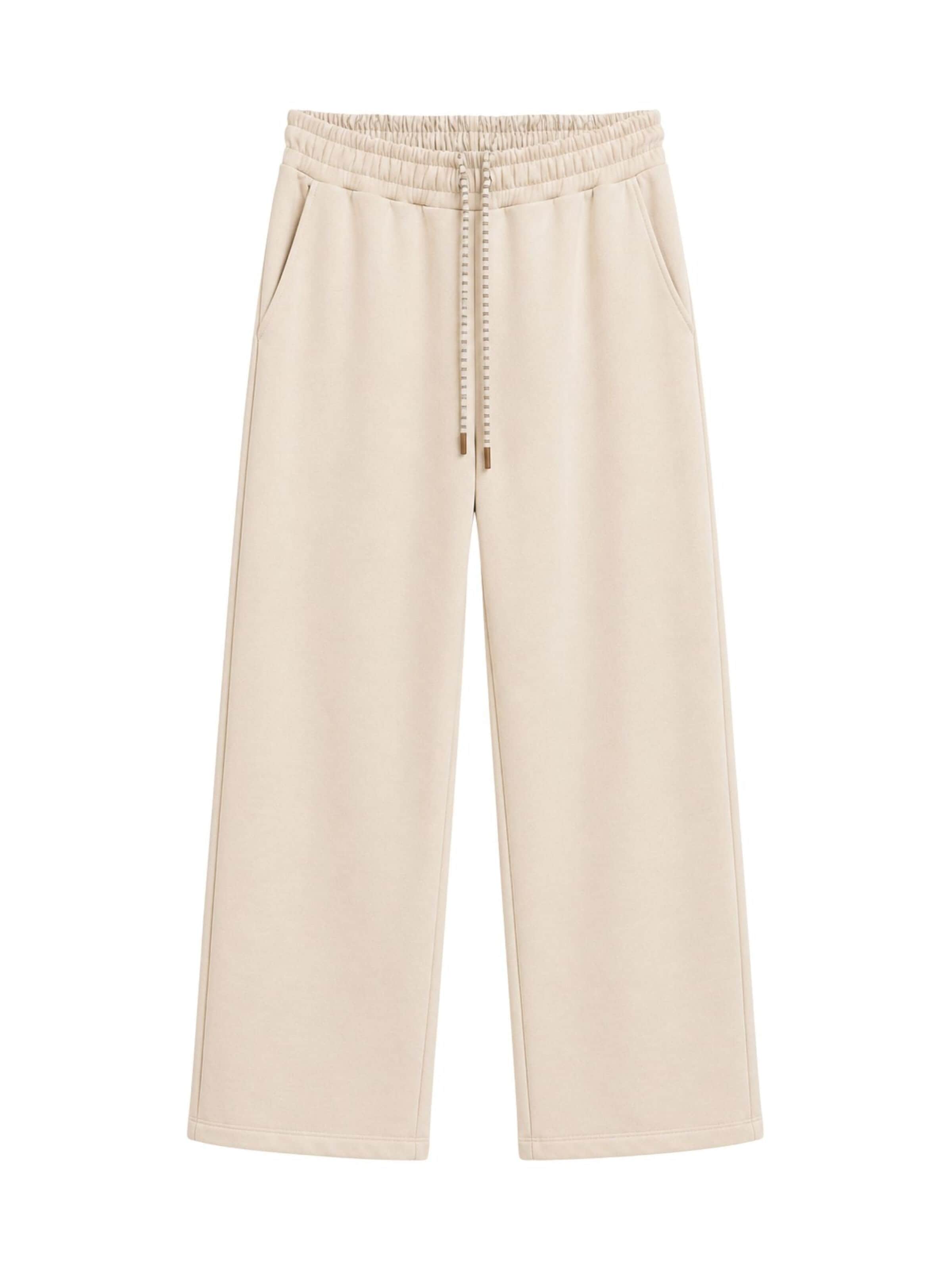 PLEASE Regular Broek in Beige: voorkant