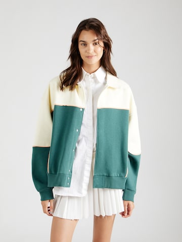 Veste mi-saison OH APRIL en beige : devant