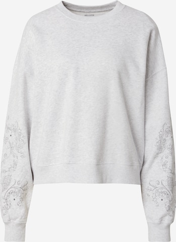 HOLLISTER Суичър 'IZZY LANE' в сиво: отпред