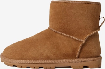 Marks & Spencer Snowboots in Beige: voorkant