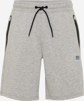 Regular Pantalon de sport Superdry en gris : devant