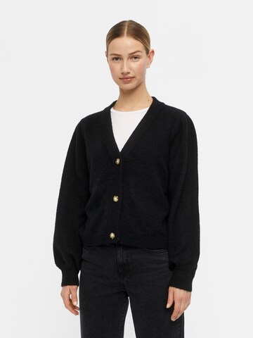 Cardigan 'Eve' OBJECT en noir : devant