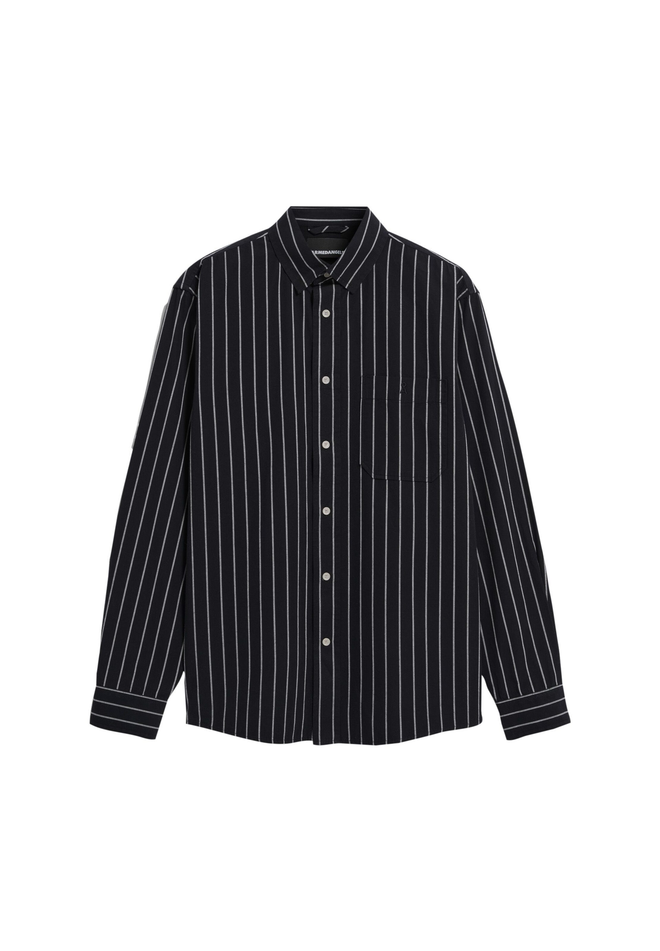 T-Shirt ARMEDANGELS en noir : devant