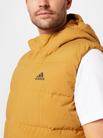 ADIDAS SPORTSWEAR Sports vest 'Helionic Down' in Orange