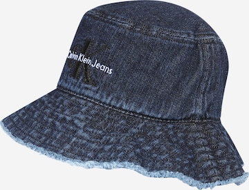 Calvin Klein Jeans Hat in Blue: front