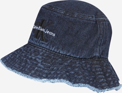 Pălărie Calvin Klein Jeans pe albastru denim / negru / alb, Vizualizare produs
