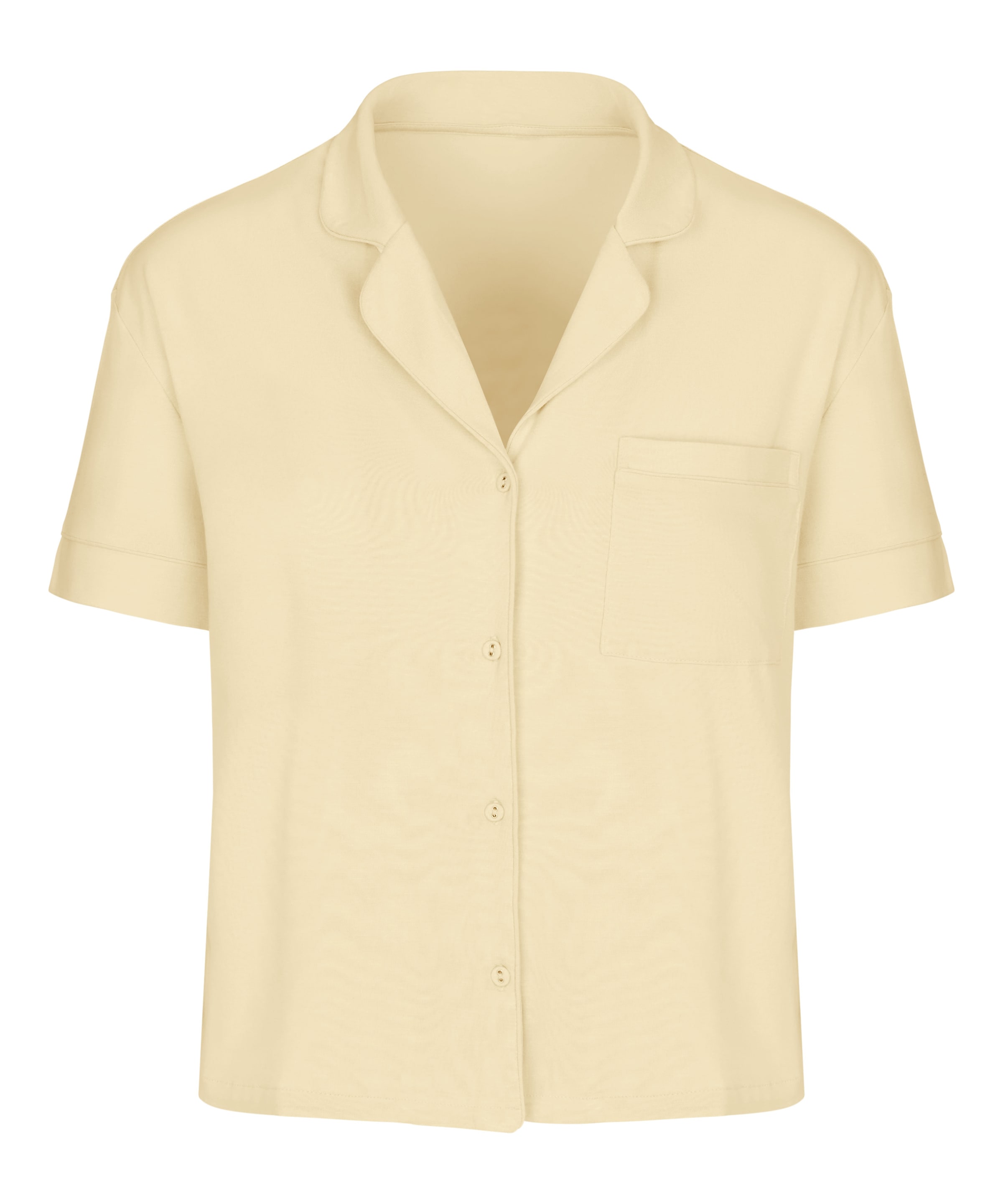 Hunkemöller Schlafshirt in Gelb: Vorderseite