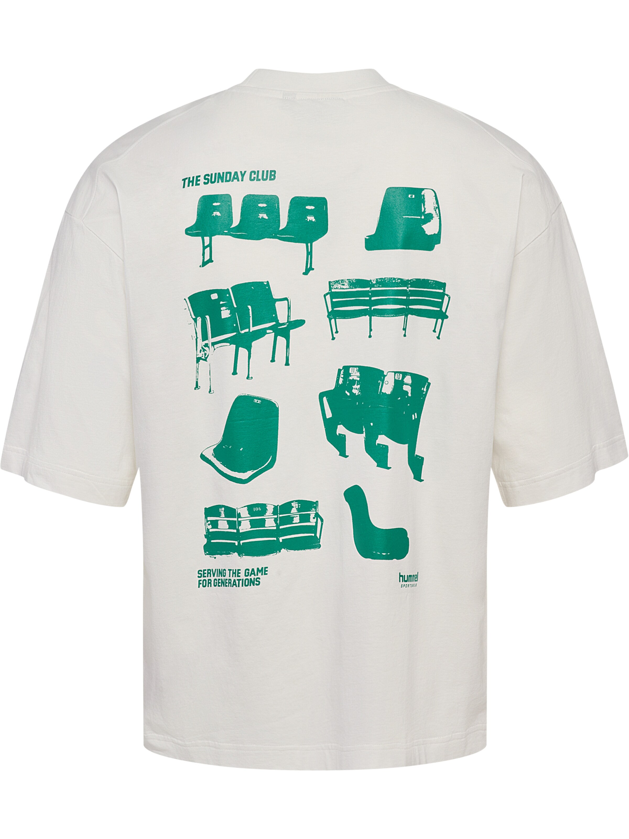 Hummel Bluser & t-shirts 'Sunday' i hvid