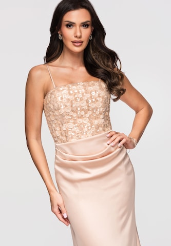Ombre Evening dress in Pink