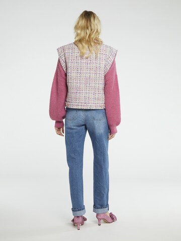 Fabienne Chapot Vest 'Twiggy' in Pink